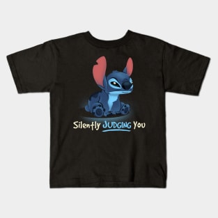 Stitch Silently Judging You Kids T-Shirt